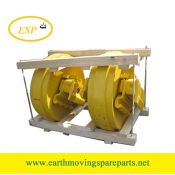 Komatsu bulldozer D155 idler